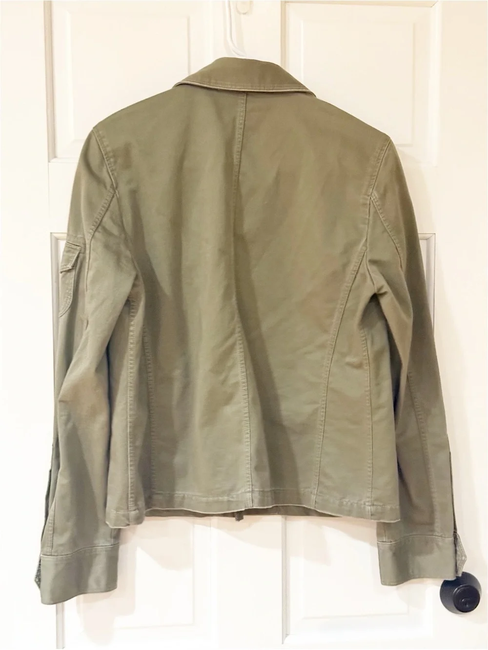 J.Crew Downtown Field Jacket in Olive Green M